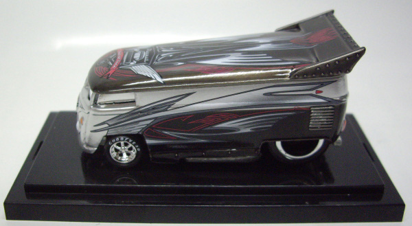 画像: 2011 LIBERTY PROMOTIONS  【DIECAST HALL OF FAME VW DRAG BUS】 SILVER-BLACK/GOOD YEAR 6SP