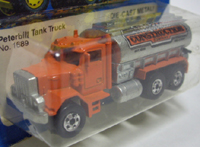 画像: WORKHORSES 【PETERBUILT TANK TRUCK (No.1689)】 ORANGE/BW