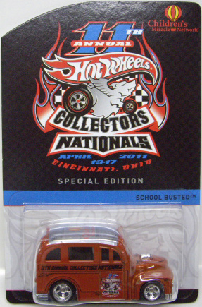 画像: 11th Annual Collector's NATIONALS 【SCHOOL BUSTED】 ORANGE/RR (Charity car)　
