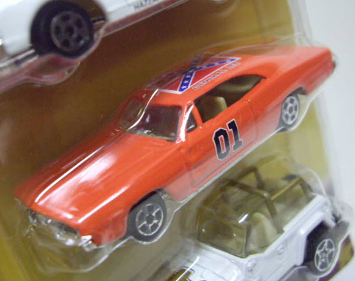 画像: THE DUKES OF HAZZARD -  HAZZARD COUNTY CAR SET 【THE GENERAL LEE 1969 DODGE CHARGER / DAISY'S JEEP WRANGLER / ENOS' 1980 PONTIAC BONNEVILLE POLICE CRUISER】　