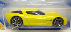 画像: TARGET EXCLUSIVE SNOW FLAKE CARD 【'09 CORVETTE STINGRAY CONCEPT】　MET.YELLOW/O5