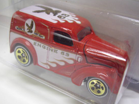 画像: FIRE RODS 【ANGLIA PANEL TRUCK】　RED/WL