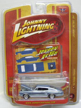 画像: LIMITED EDITION -JOHNNY RETRO R4 【'66 DODGE CHARGER】　CHROME ICEBLUE