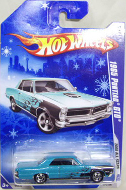 画像: TARGET EXCLUSIVE SNOW FLAKE CARD 【1965 PONTIAC GTO】　MET.BLUE/5SP