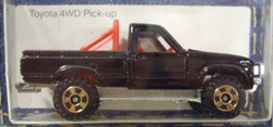 画像: TOMY-POCKET CARS 【TOYOTA 4WD PICK-UP (TOYOTA HILUX 4WD)】　BLACK  （USトミカ）