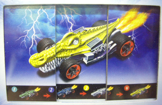 画像: 2010 COLOR SHIFTERS CREATURES 【CROC ROD】 GREEN-YELLOW/O5