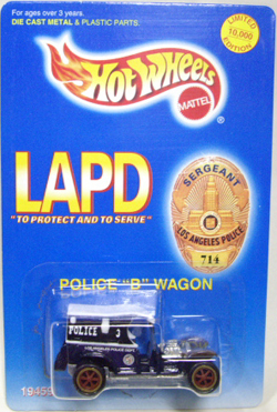 画像: LAPD EXCLUSIVE 【POLICE "B" WAGON】　BLACK/6SP
