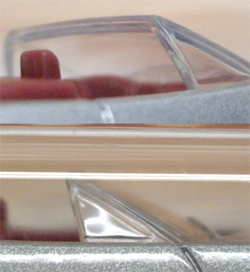 画像: 2010 VALENTINE'S DAY EXCLUSIVE 【FERRARI 365 GTS4 DAYTONA SPIDER】 LIGHT GRAY/5SP (CLEAR WINDOW)