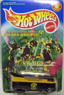 画像: 1999 M&D TOYS EXCLUSIVE 【GOLDEN KNIGHTS VW DRAG BUS】　BLACK/5SP