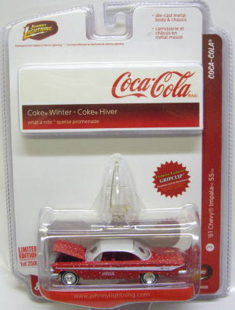 画像: LIMITED EDITION -COCA-COLA R2 【'61 CHEVY IMPALA SS】　RED/RR (with GRIPCLIP)