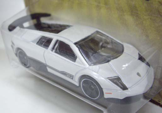 画像: 2011 WALMART EXCLUSIVE "CARS OF THE DECADES" 【LAMBORGHINI MURCIELAGO LP 670-4 SUPERVELOCE】 WHITE/PR5