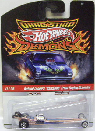 画像: 2010 DRAGSTRIP DEMONS 【ROLAND LEONG'S "HAWAIIAN "FRONT ENGINE DRAGSTER】　WHITE/RR