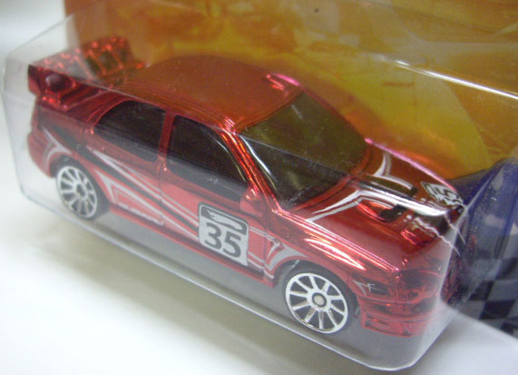 画像: 2009 TARGET EXCLUSIVE RACE ACES 【SUBARU IMPREZA】　CHROME RED/10SP