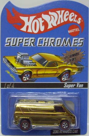 画像: 2010 RLC REWARDS CAR SUPER CHROMES 【SUPER VAN】 GOLD CHROME/RL