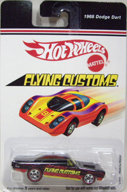 画像: 2007 TARGET EXCLUSIVE FLYING CUSTOMS 【1968 DODGE DART】　BLACK/RL