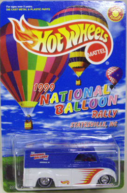 画像: 1999 NATIONAL BALLOON RALLY  【DAIRY DELIVERY】　WHITE-BLUE/RR　