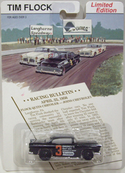 画像: TIM FLOCK Limited Edition 【'55 CHEVY】　BLACK/BLACK BW (ORANGE"3"TAMPO)