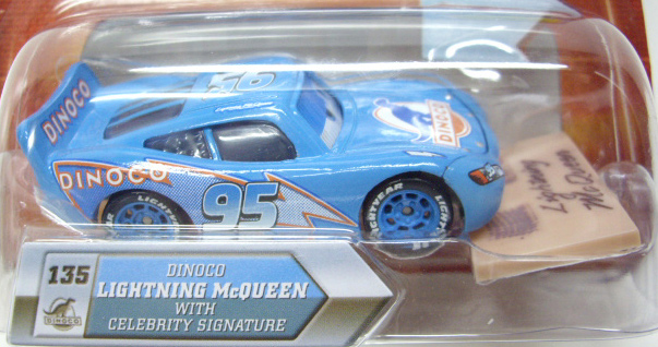 画像: LOOK! MY EYES CHANGE! 【DINOCO LIGHTNING McQUEEN WITH CELEBRITY SIGNATURE】　LIGHT BLUE (CHASE)