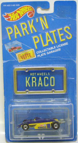 画像: PARK'N PLATES 【THUNDERSTREAK KRACO (2199)】BLUE-YELLOW/BW  (BLUE PLATE)