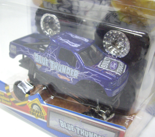 画像: 2011 MONSTER JAM INSIDE TATTOO 【BLUE THUNDER】 BLUE (TRAVEL TREADS)