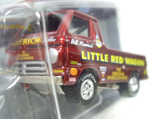 画像: SHOW STOPPERS! 【BILL "MAVERICK" GOLDEN'S LITTLE RED WAGON (1965 DODGE A-100 PICKUP)】　MET.RED/RR