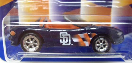 画像: 2001 MLB EXCLUSIVE 【CORVETTE STING RAY III (SAN DIEGO PADRES)】　NAVY/6SP