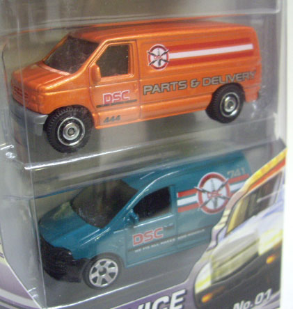 画像: 2011 MATCHBOX 5PACK - SERVICE CENTER No.01 【'70 El Camino / Tow Truck / Mitsubishi L200(Triton) / Ford Panel Van / 2006 Volkswagen Caddy 】