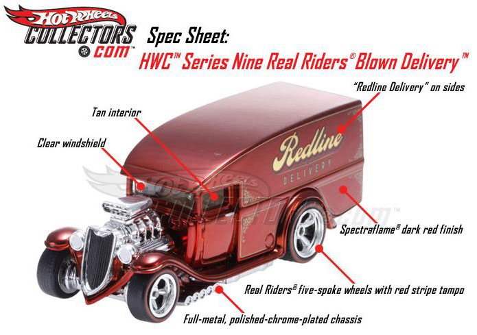 画像: PRE-ORDER 2010 RLC REAL RIDERS 【BLOWN DELIVERY】 SPEC.DARK RED/RR 予価3,780円　(入荷日未定）　