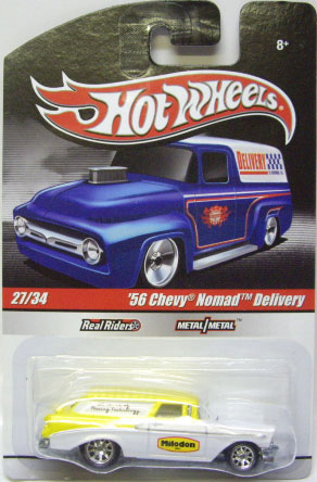 画像: HOT WHEELS DELIVERY 【'56 CHEVY NOMAD DELIVERY】　YELLOW/RR