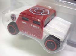 画像: FIRE RODS 【HUMVEE】　WHITE-RED/NEW WHEELS