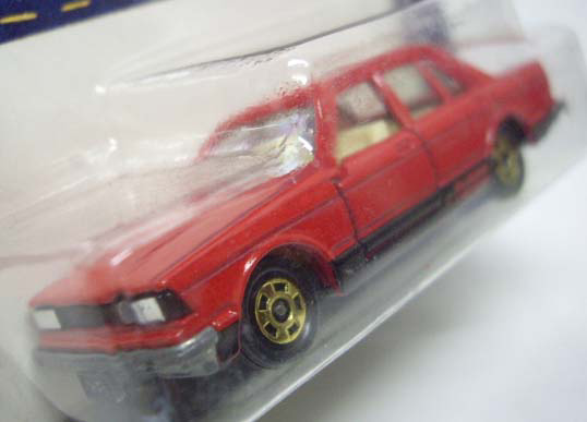 画像: TOMY POCKET CARS 【NISSAN BLUEBIRD TURBO】　RED （USトミカ）