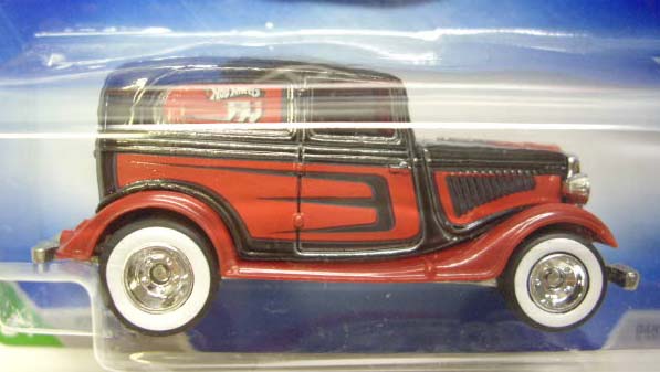 画像: 【'34 FORD】　MET.BLACK-RED/RR