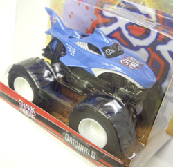 画像: 2010 MONSTER JAM FLAG SERIES 【SHARK WREAK (HOT WHEELS ORIGINALS)】　BLUE