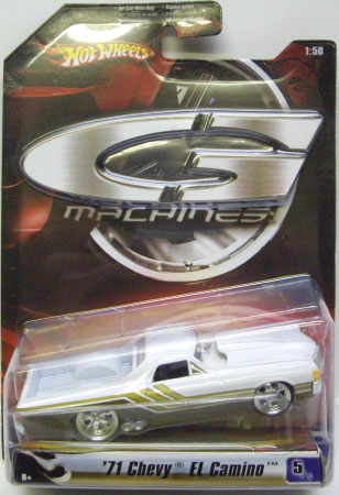 画像: 2007 1/50 G-MACHINES 【'71 CHEVY EL CAMINO】　WHITE/RR