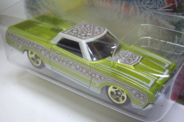 画像: 2010 HOLIDAY HOT RODS 【'72 FORD RANCHERO】　LIME-WHITE/5SP (WALMART EXCLUSIVE)