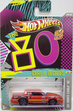 画像: 2011 WALMART EXCLUSIVE "CARS OF THE DECADES" 【'86 MONTE CARLO SS】 RED/5SP
