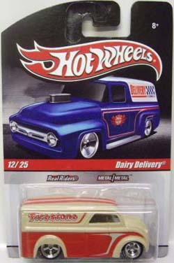 画像: HOT WHEELS DELIVERY 【DAIRY DELIVERY】　CREAM-RED/RR