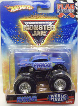 画像: 2010 MONSTER JAM FLAG SERIES 【AVENGER (WORLD FINALS)】　LIGHT BLUE