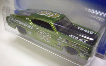 画像: 2010 SUPER TREASURE HUNTS 【'69 FORD TORINO TALLADEGA】　SPEC.DK.GREEN/RR