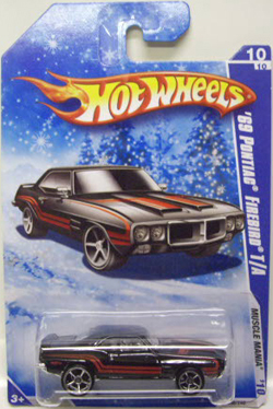 画像: TARGET EXCLUSIVE SNOW FLAKE CARD 【'69 PONTIAC FIREBIRD T/A】　BLACK/MC5 (NEW WHEELS)