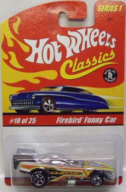 画像: 2005 CLASSICS SERIES 1 【FIREBIRD FUNNY CAR】　CHROME/GOOD YEAR 5SP 　