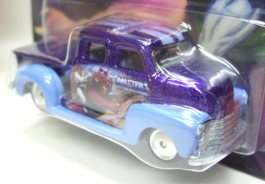 画像: 2011 NOSTALGIC BRANDS - MASTERS OF THE UNIVERSE 【'50s CHEVY TRUCK】　MET.PURPLE-BLUE/RR