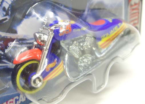 画像: 2000 HOT WHEELS RACING SCOCHIN' SCOOTER SERIES【#55 TEAM SQUARE D】　BLUE/3SP