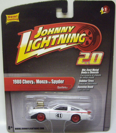 画像: JOHNNY LIGHTNING 2.0  【1980 CHEVY MONZA SPYDER】 WHITE/RR