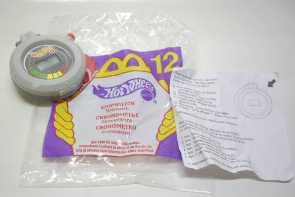 画像: 2000 McDONALD'S EXCLUSIVE 【STOPWATCH】　GRAY