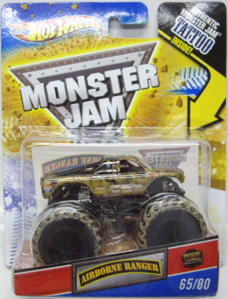 画像: 2011 MONSTER JAM INSIDE TATTOO 【AIRBORNE RANGER】 MILITARY BROWN (MWD TRUCKS)