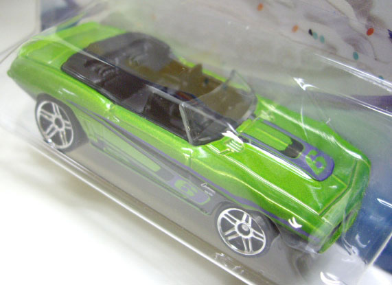 画像: 2010 WALMART EXCLUSIVE HAPPY BIRTHDAY! 【'69 CAMARO CONVERTIBLE】　GREEN/PR5