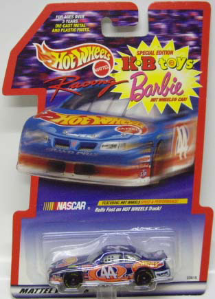 画像: 1998 HOT WHEELS PRO RACING 【KYLE PETTY #44 TEAM HOT WHEELS PONTIAC GRAND PRIX 】　BLUE/GYW (BARBIE TAMPO/K・B TOYS EXCLUSIVE)