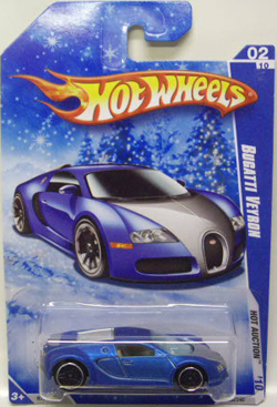 画像: TARGET EXCLUSIVE SNOW FLAKE CARD 【BUGATTI VEYRON】　FLAT BLUE/PR5