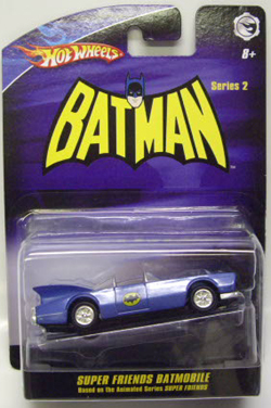 画像: 1/50 BATMOBILE SERIES 2 【SUPER FRIENDS BATMOBILE】　BLUE/RR (エラー）